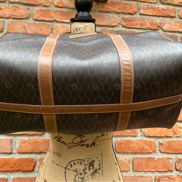 Authentic Vintage Christian Dior Honeycomb Tote w Dior Lock &Key EUC - Picture 4 of 16